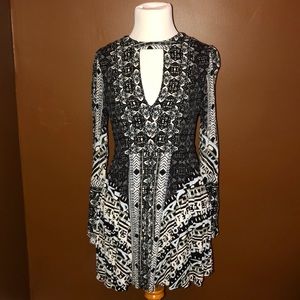 EUC Free People Long Sleeve Dress, Size 2!